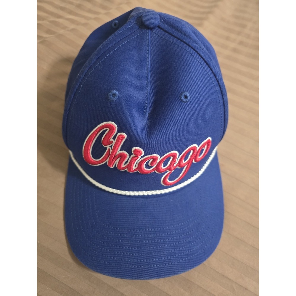 Chicago Cubs 47 Brand Blue Mens Dad Cap Strapback Hat Adjustable